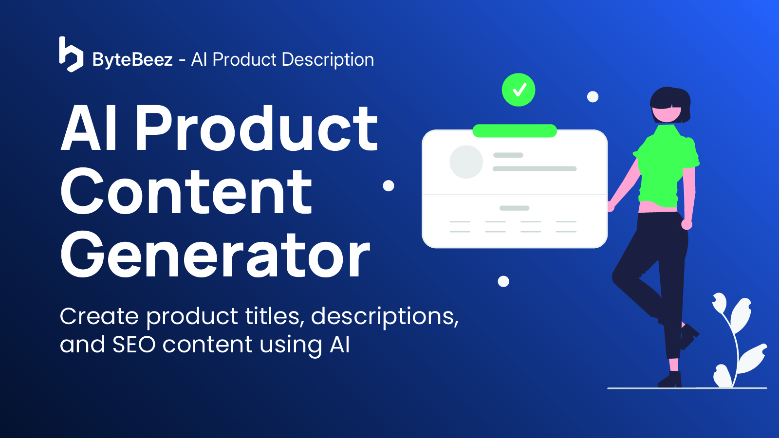 AI Product Description Dashboard
